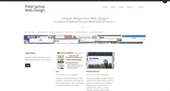 Desktop Screenshot of pajwebdesign.com