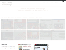 Tablet Screenshot of pajwebdesign.com